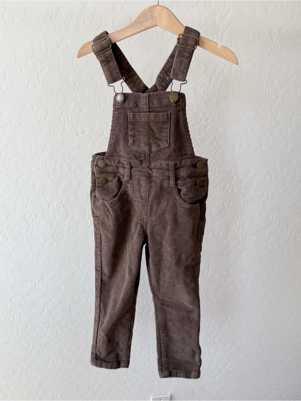 Jamie Kay brown corduroy overalls
